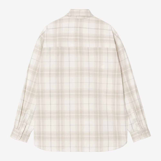Carhartt WIP L/S Wilber Shirt - Wilber Check Natural