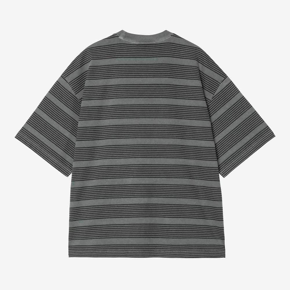 Carhartt WIP S/S Hanson T-Shirt - Hanson Stripe Kale