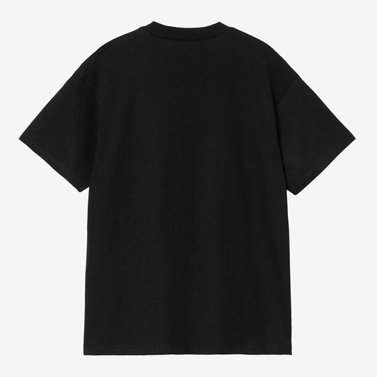 Carhartt WIP S/S Moving Letterpress Tee - Black