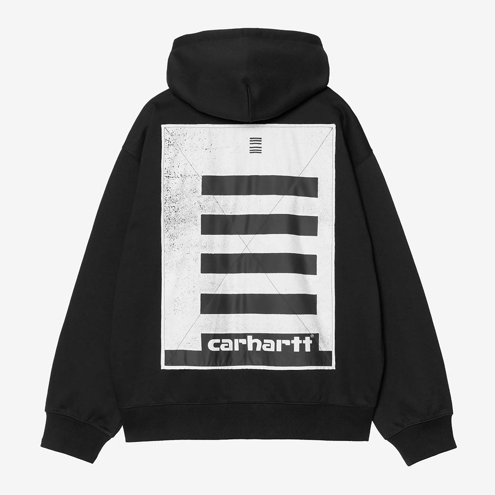 Carhartt WIP Hooded Archive Lines Jacket - Black