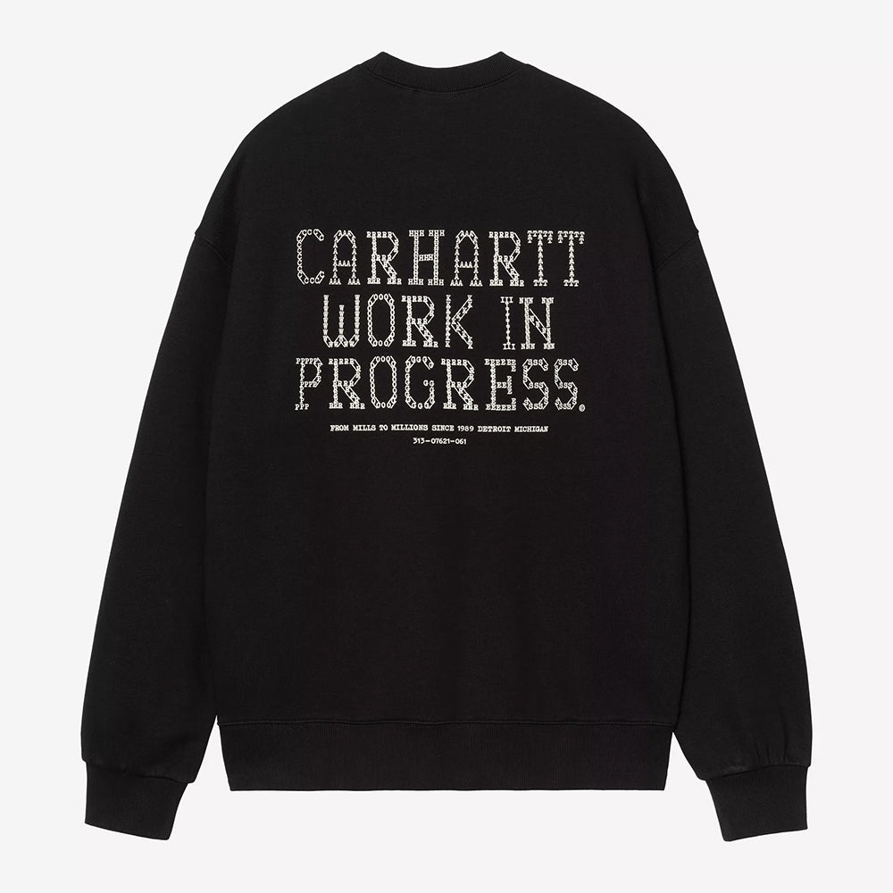 Carhartt WIP Punched Sweat - Black