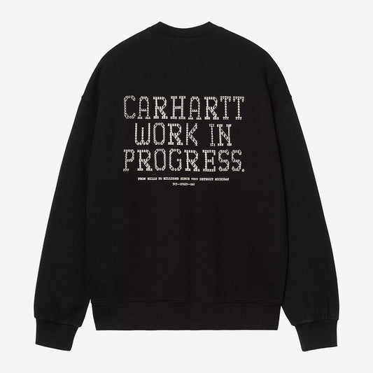 Carhartt WIP Punched Sweat - Black