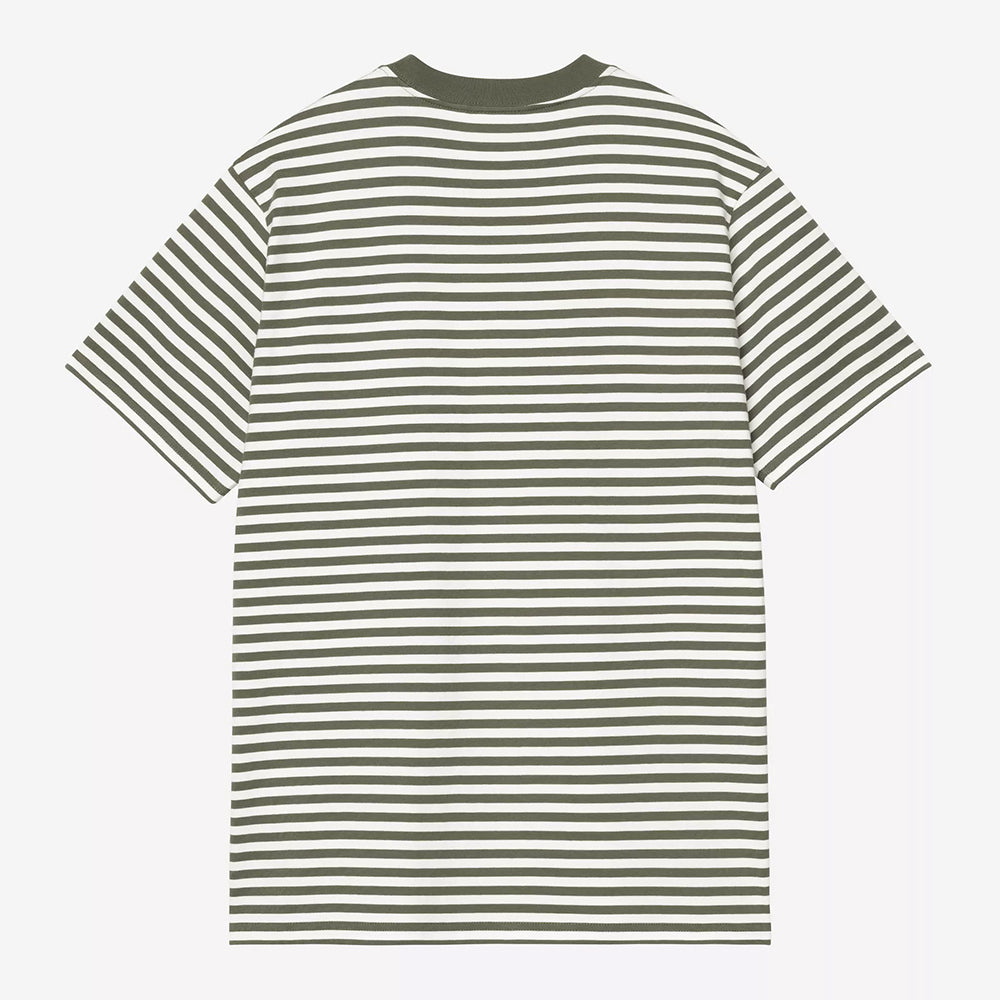 Carhartt WIP S/S Ezra Pocket T-Shirt - Leaf Wax
