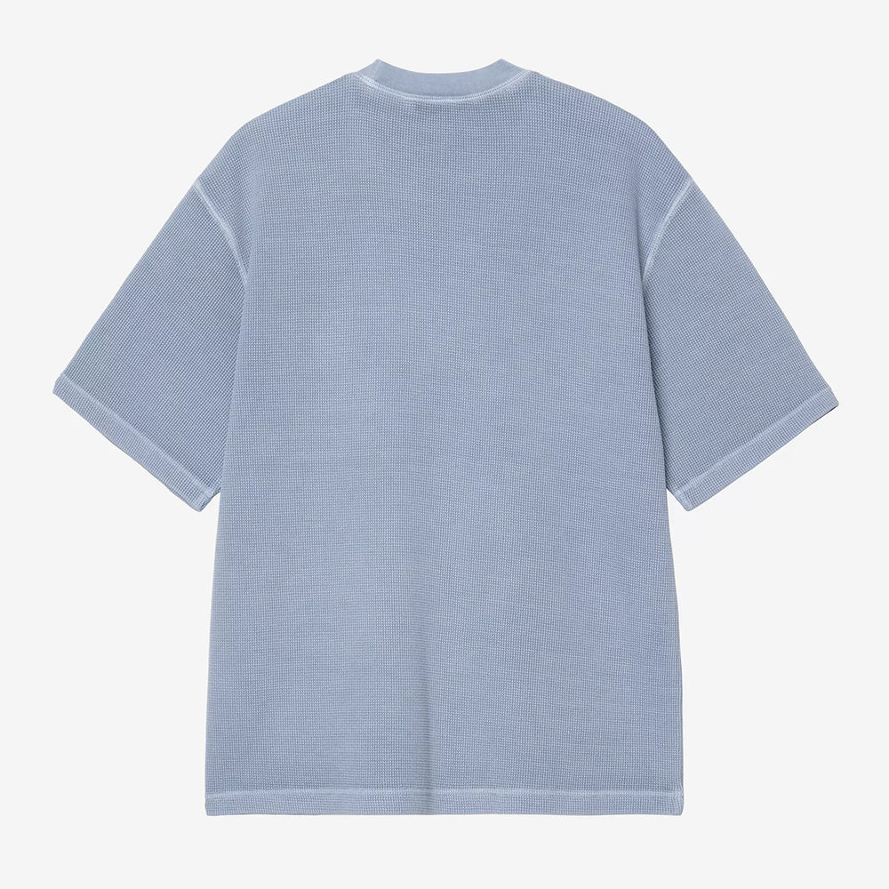Carhartt WIP S/S Nelson Waffle T-Shirt - Gentle Blue Gd