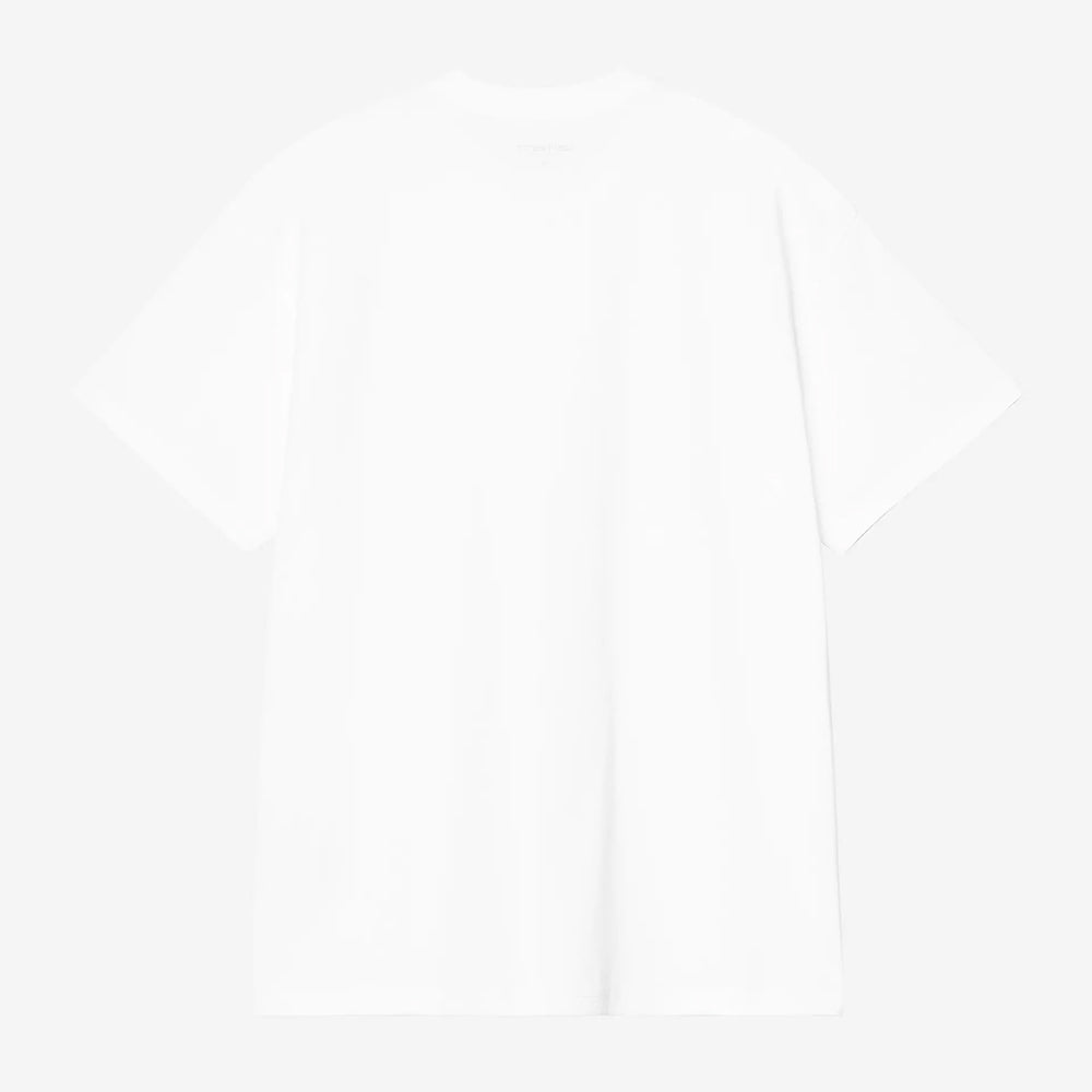 Carhartt WIP S/S Longhand Pocket T-Shirt - White Black