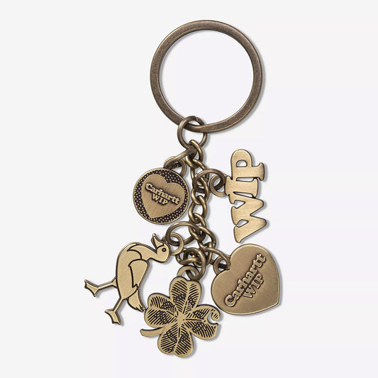 Carhartt WIP Charms Keychain - Gold