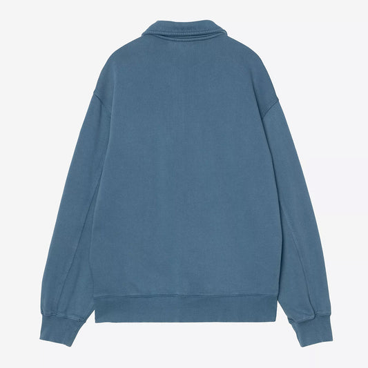 Carhartt WIP Half Zip Detroit Sweat - Blue River