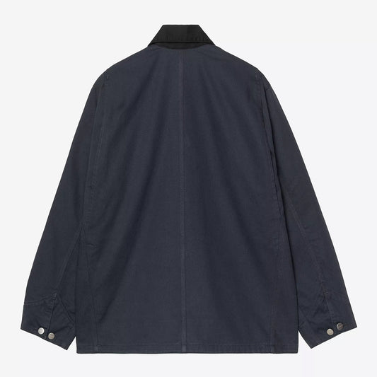 Carhartt WIP OG Chore Coat - Deep Night Black Rinsed