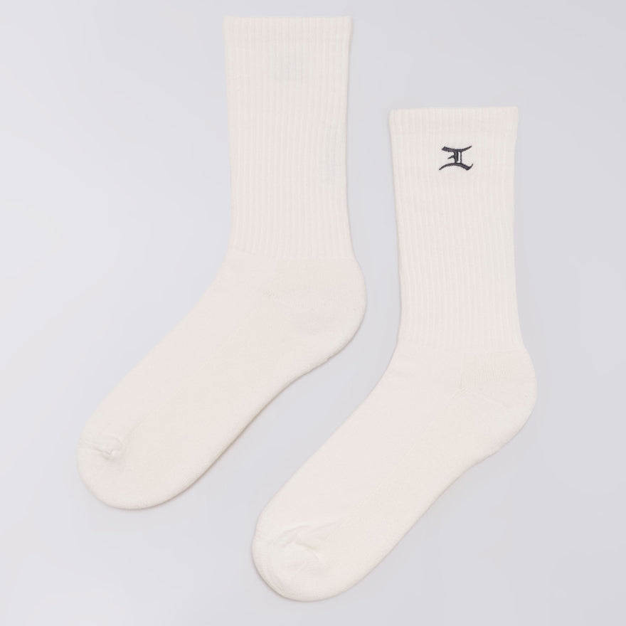 Edwin Core Socks - White