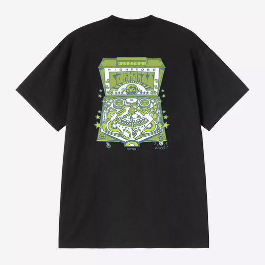 Carhartt WIP S/S Pinball T-Shirt - Black