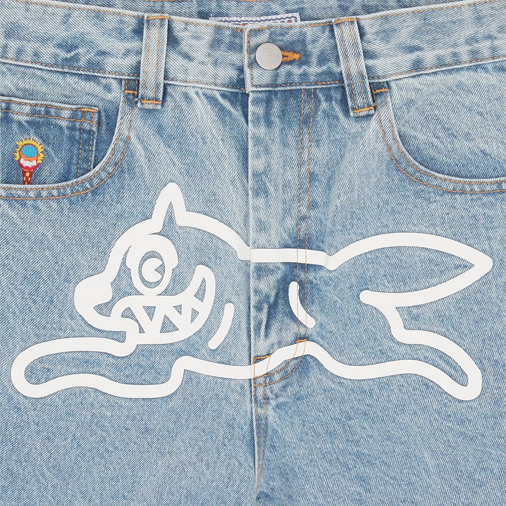 ICECREAM Running Dog Triple Scoop Denim - Heavy Wash