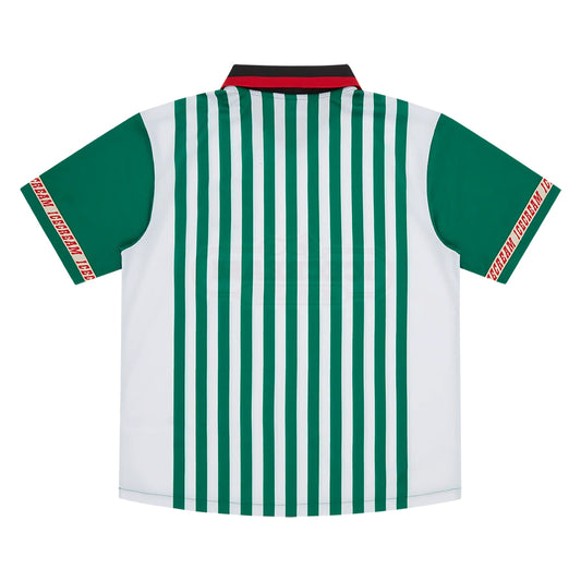 ICECREAM Striped Football Shirt - Green