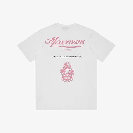 ICECREAM Nice To See You T-Shirt - White