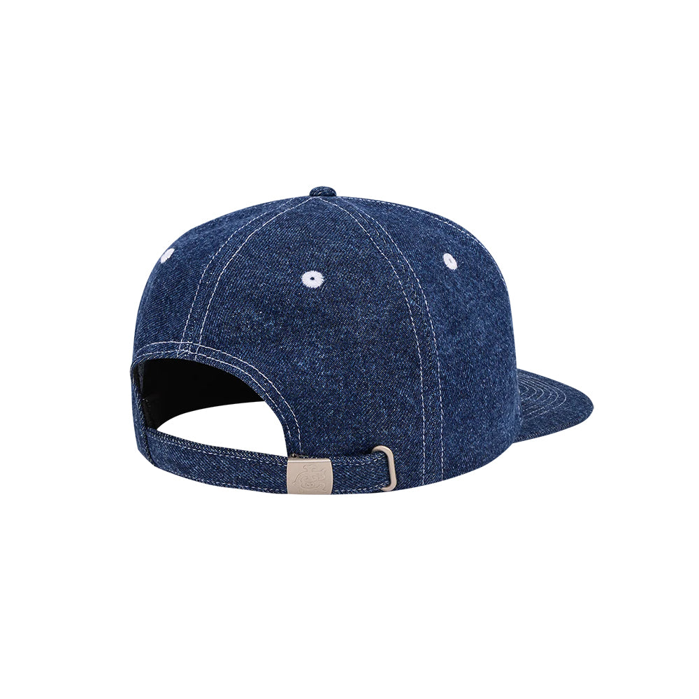 ICECREAM Workwear Denim Fitted Cap - Indigo