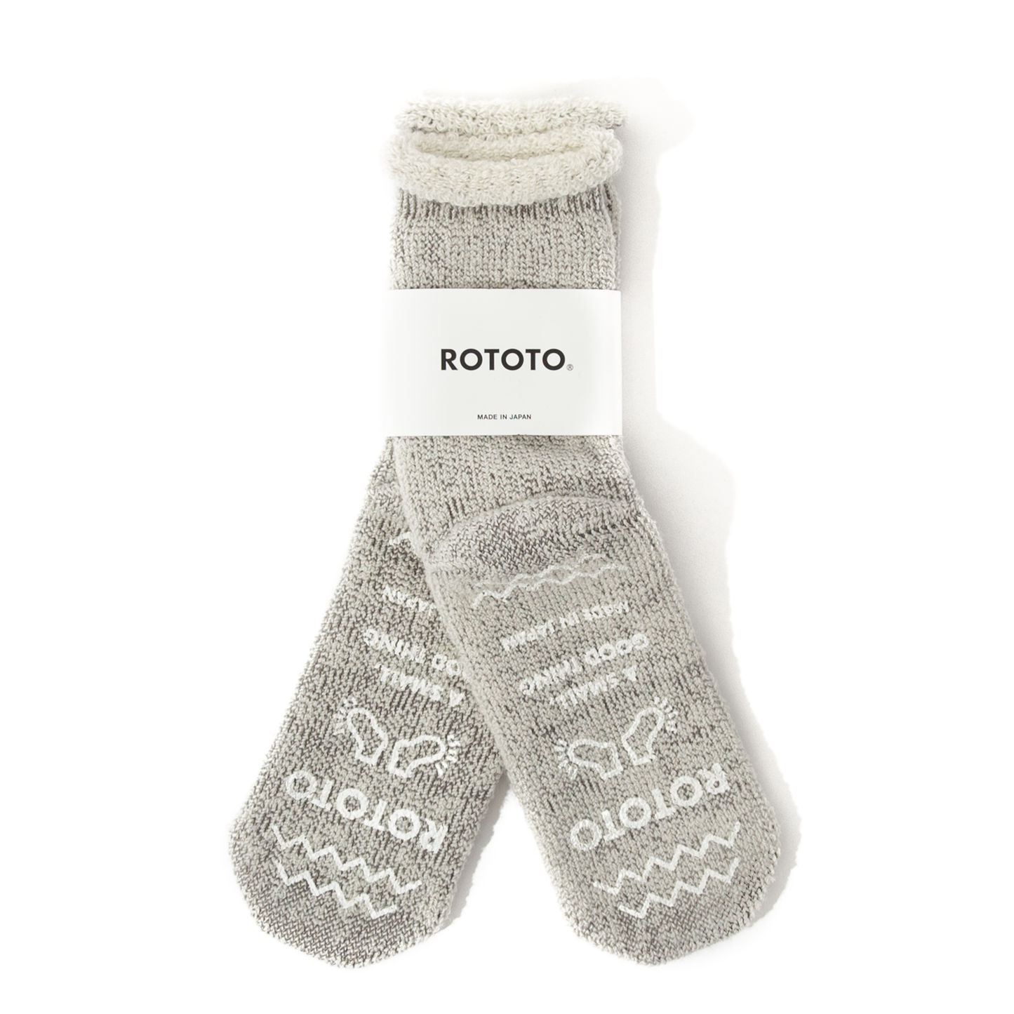 RoToTo Extra Fine Merino Socks - D Yellow White