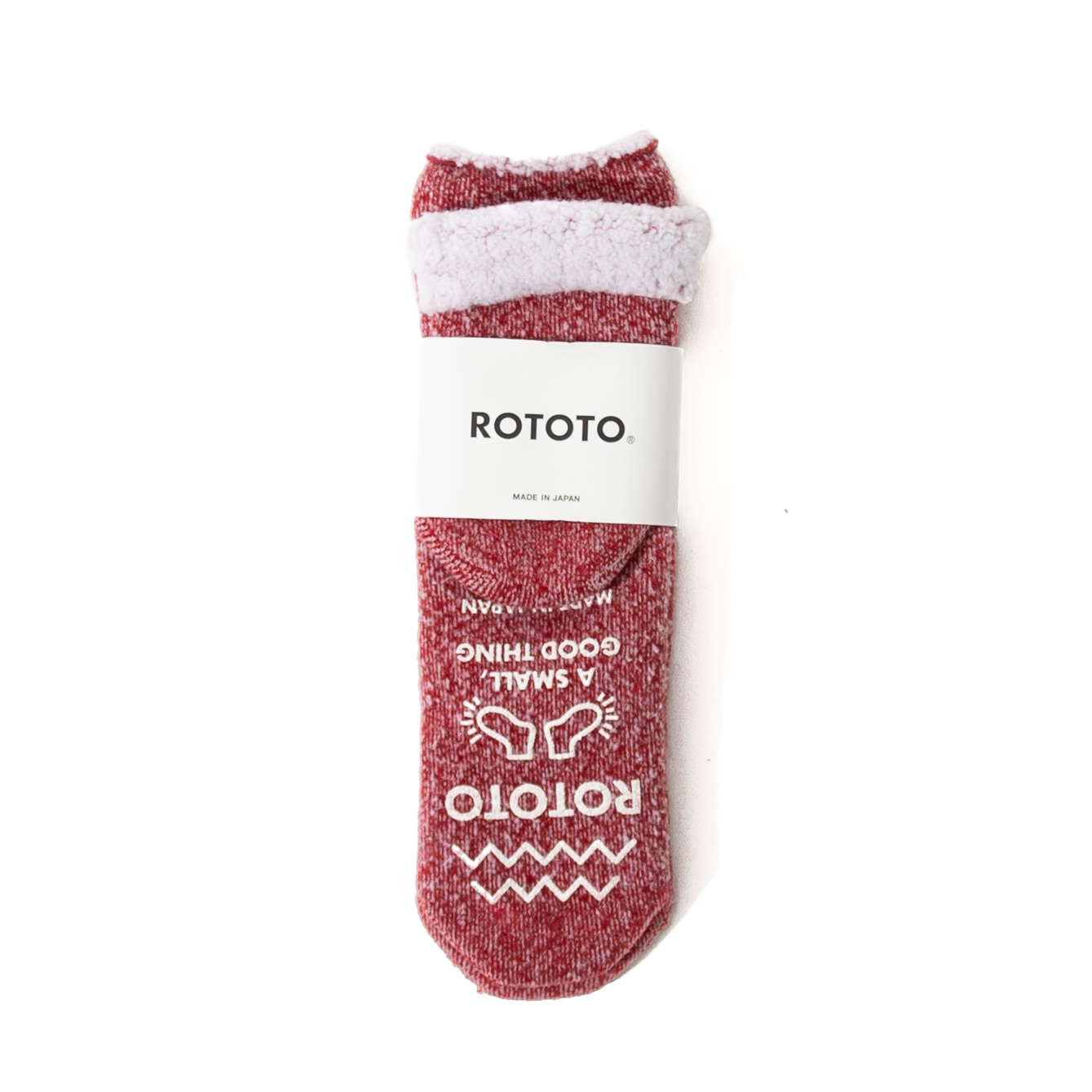 RoToTo Double Face Thermal Socks - Red