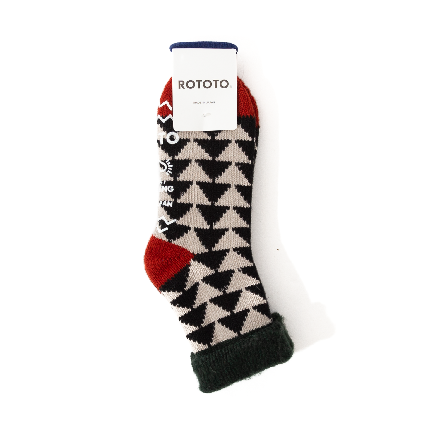 RoToTo Comfy Room Sankaku Socks - Gbr