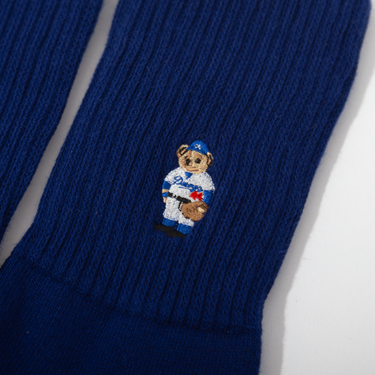 Rostersox Bear Sock - White