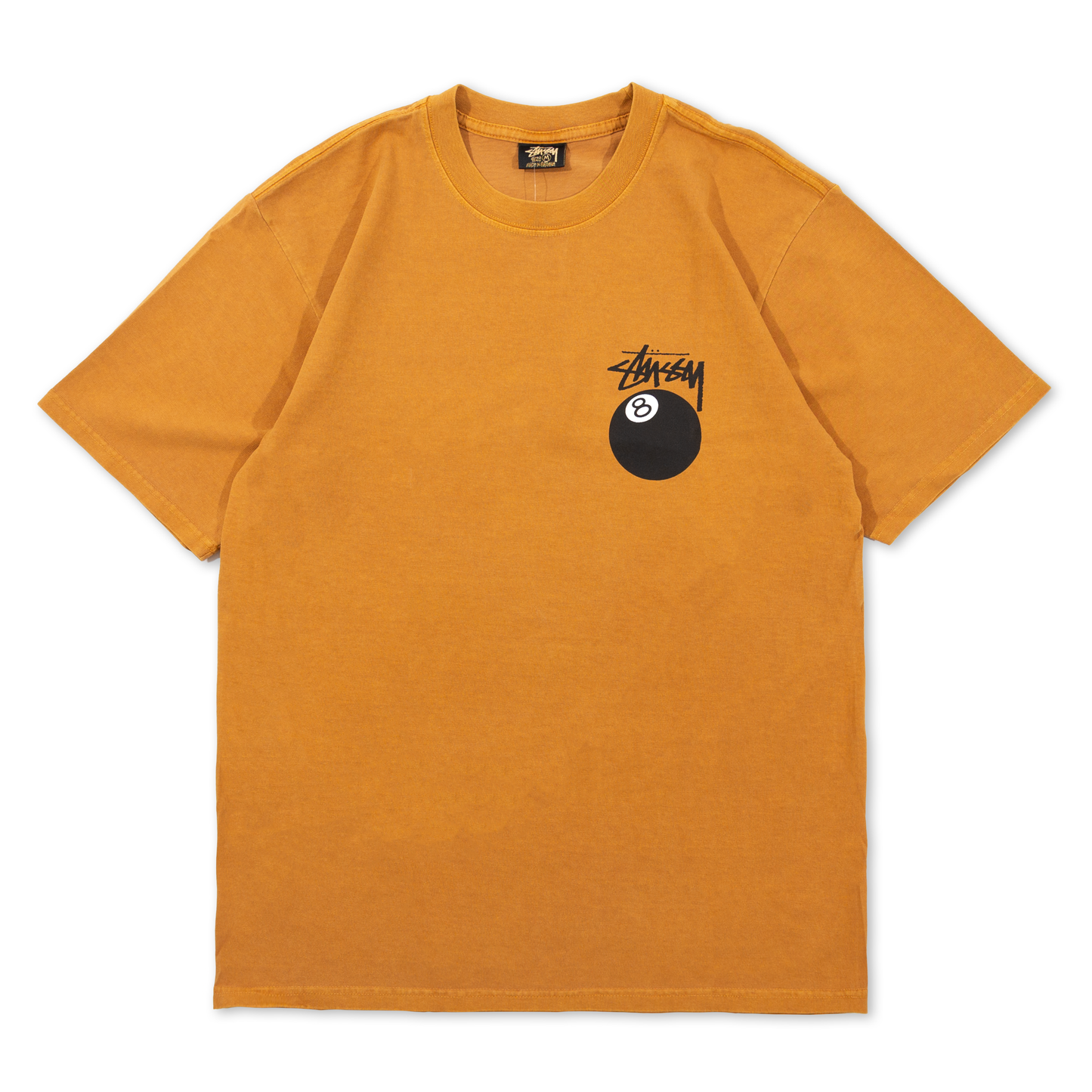 Stüssy 8 Ball Pigment Dyed T-Shirt - Copper