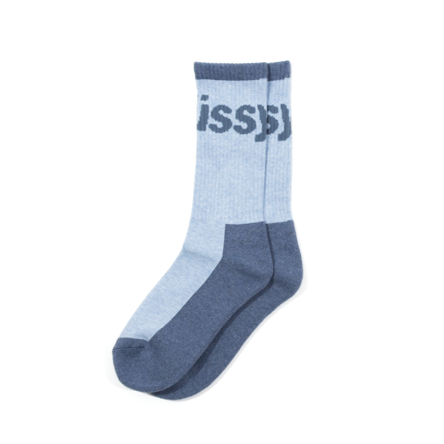Stüssy Logo Jacquard Trail Socks - Blue