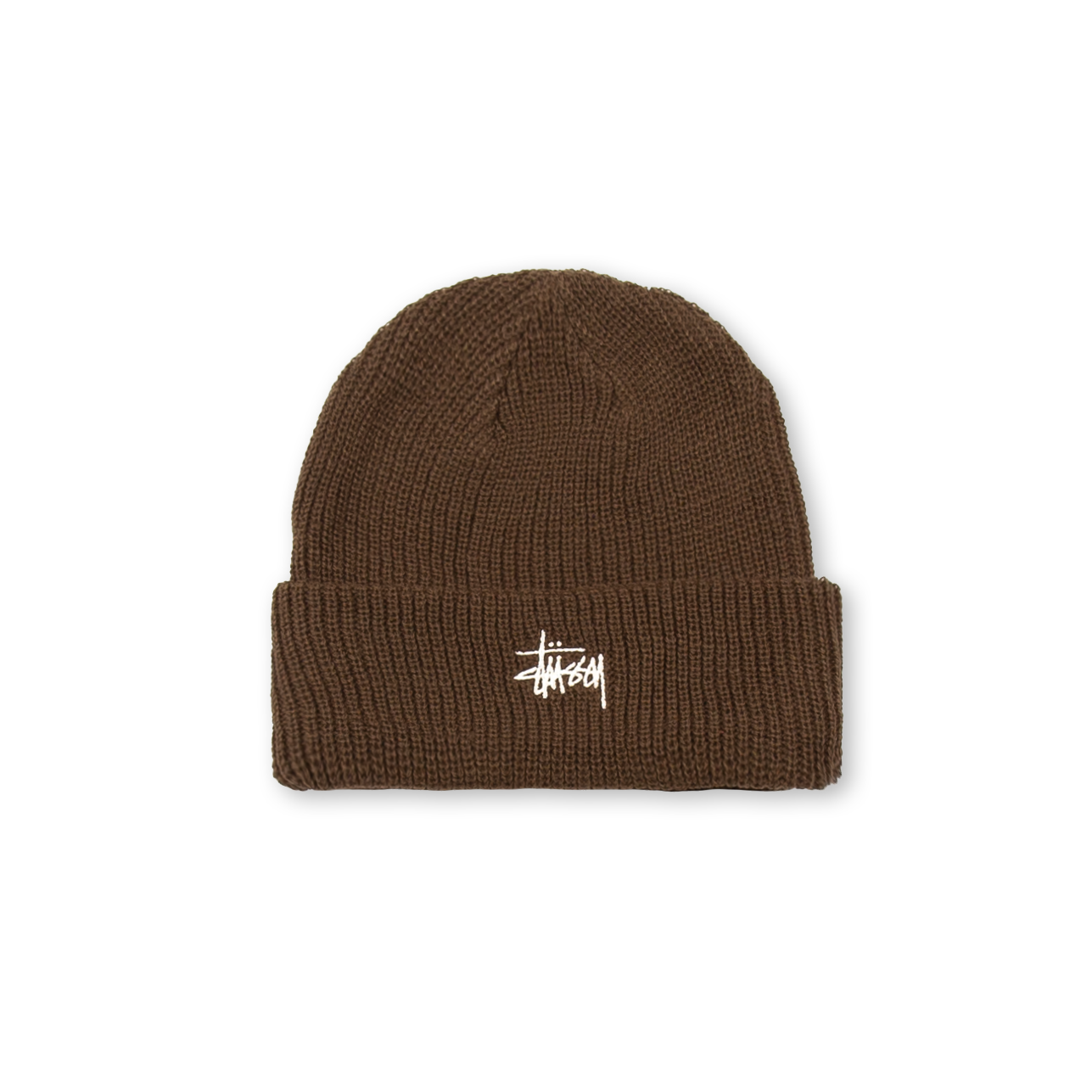 Stüssy Basic Cuff Beanie - Brown