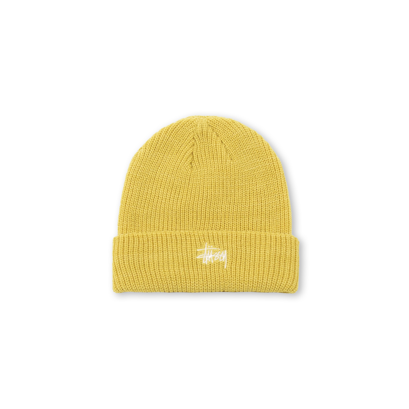 Stüssy Basic Cuff Beanie - Mustard