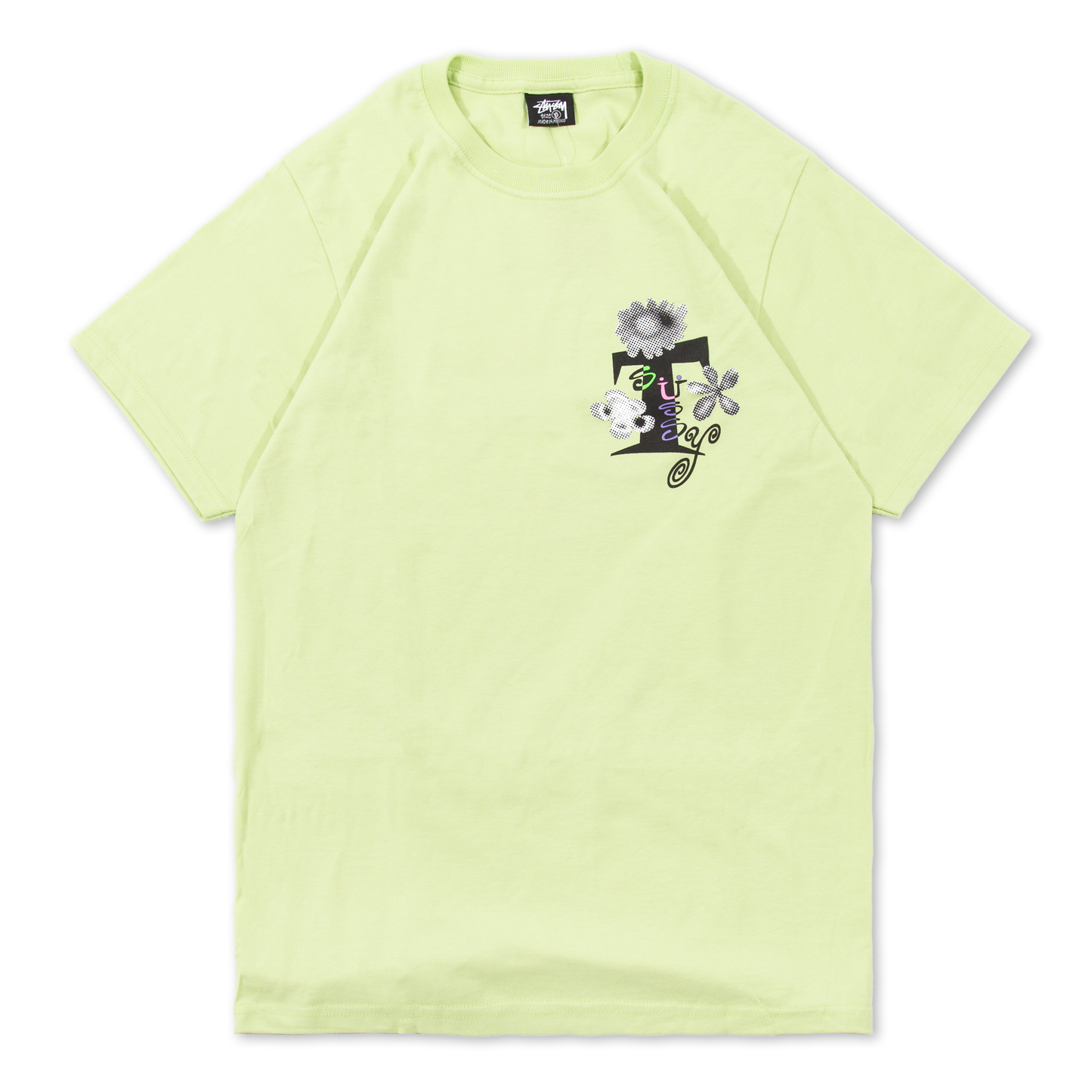 Stüssy Acid Flowers T-Shirt - Tea