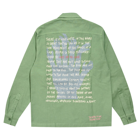 Reception Freedom Club Jacket - Smoke Green