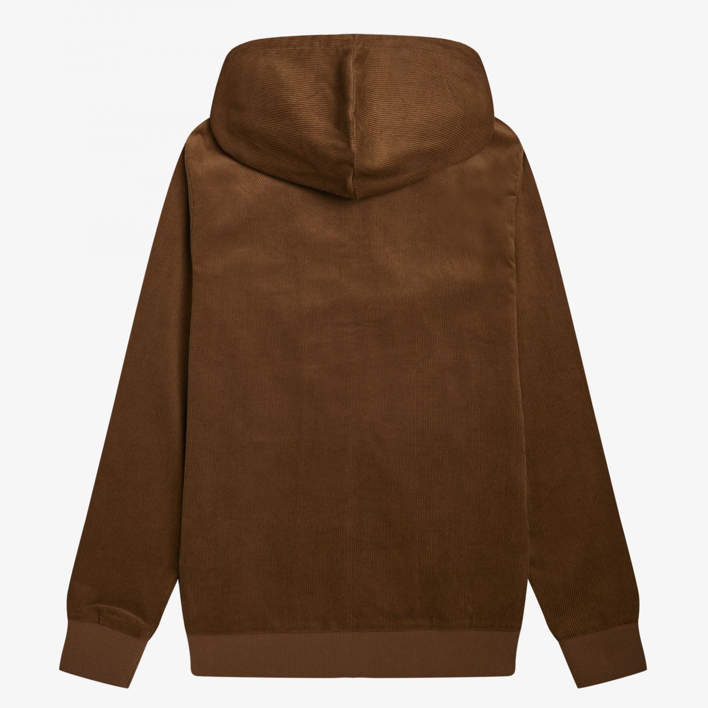 Fred Perry Cord Hooded Track Jacket - Shaded Stone