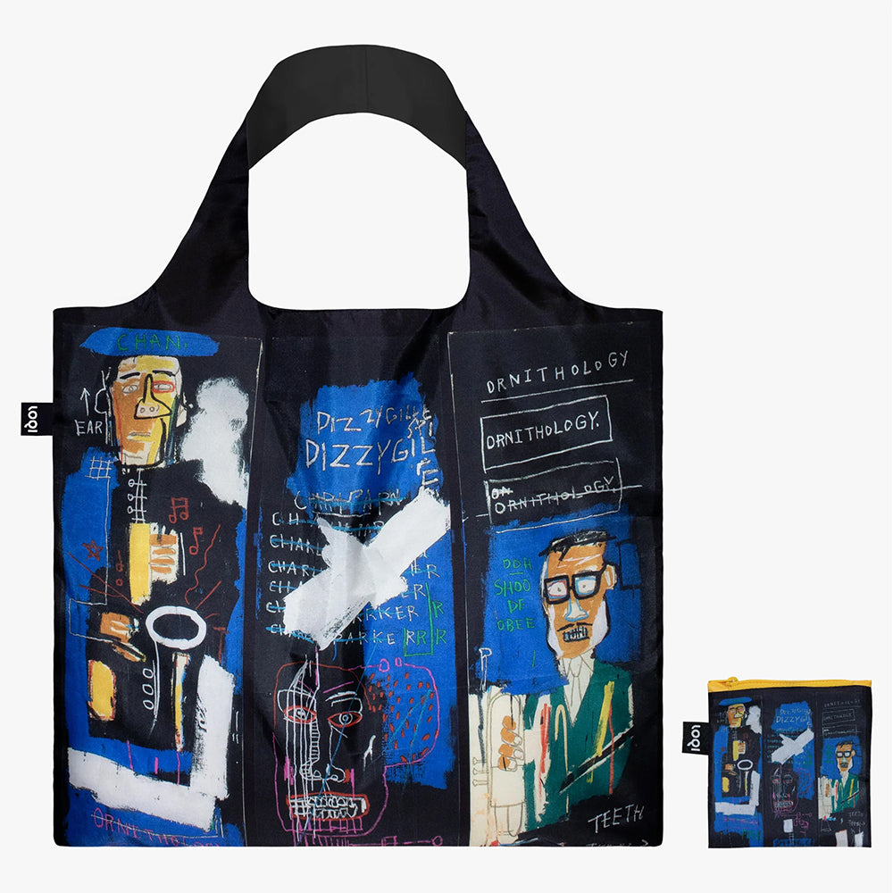 LOQI Jean Michel Basquiat Horn Players Bag - Multi