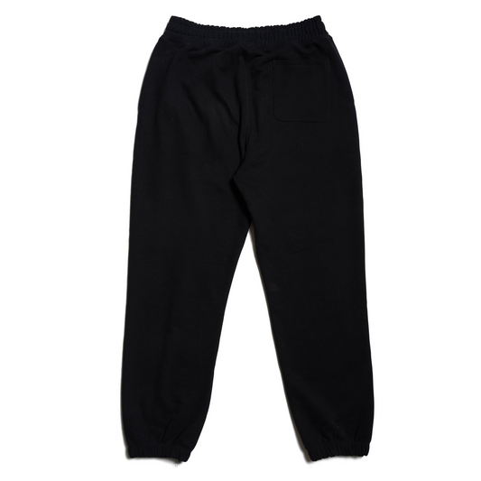Visions Streetwear Logo Joggers - Black White