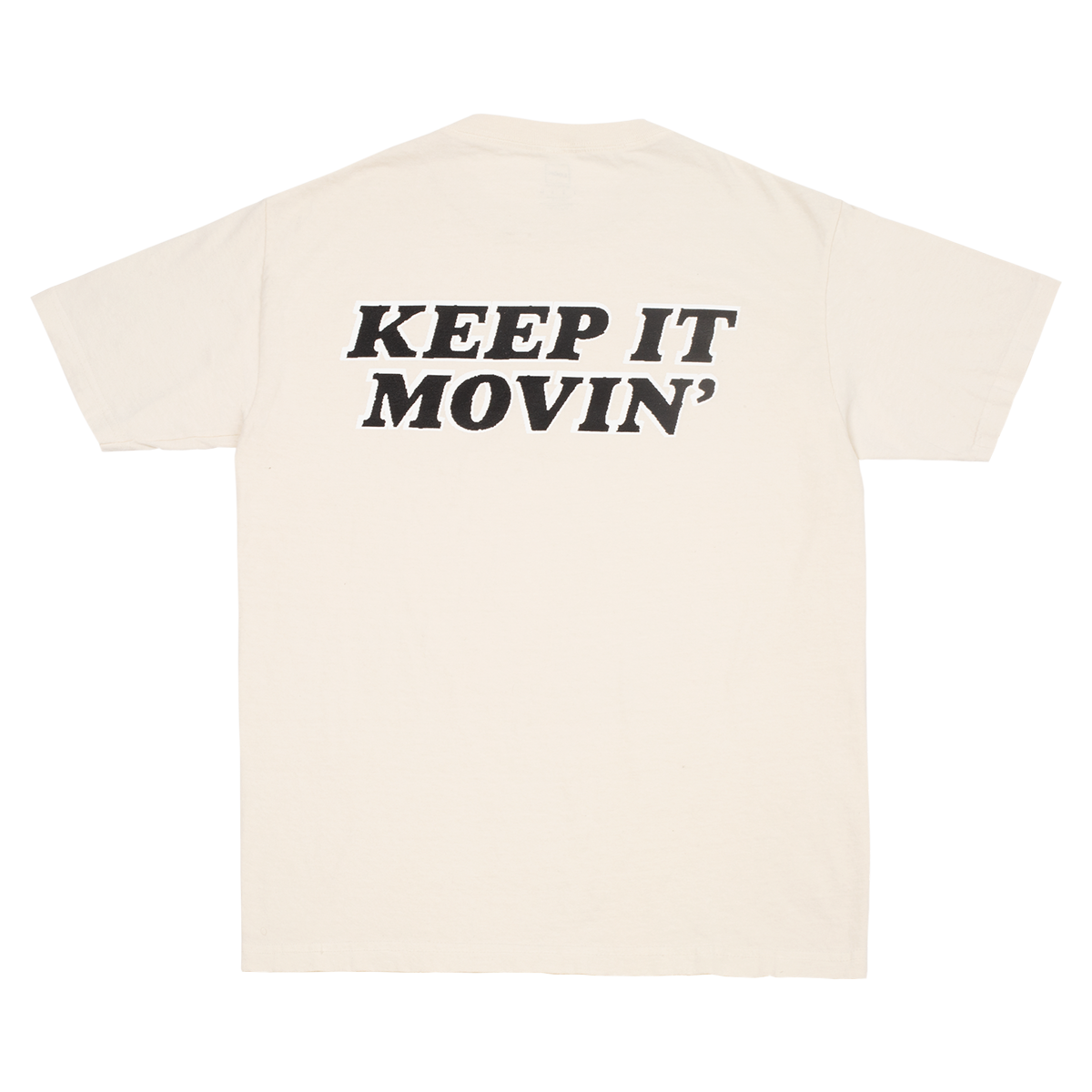 LQQK Studio Speaker Man T-Shirt - Off White