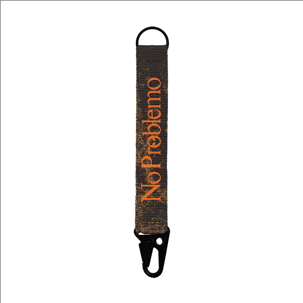 No Problemo Mini Problemo Carabiner Keychain - Camo