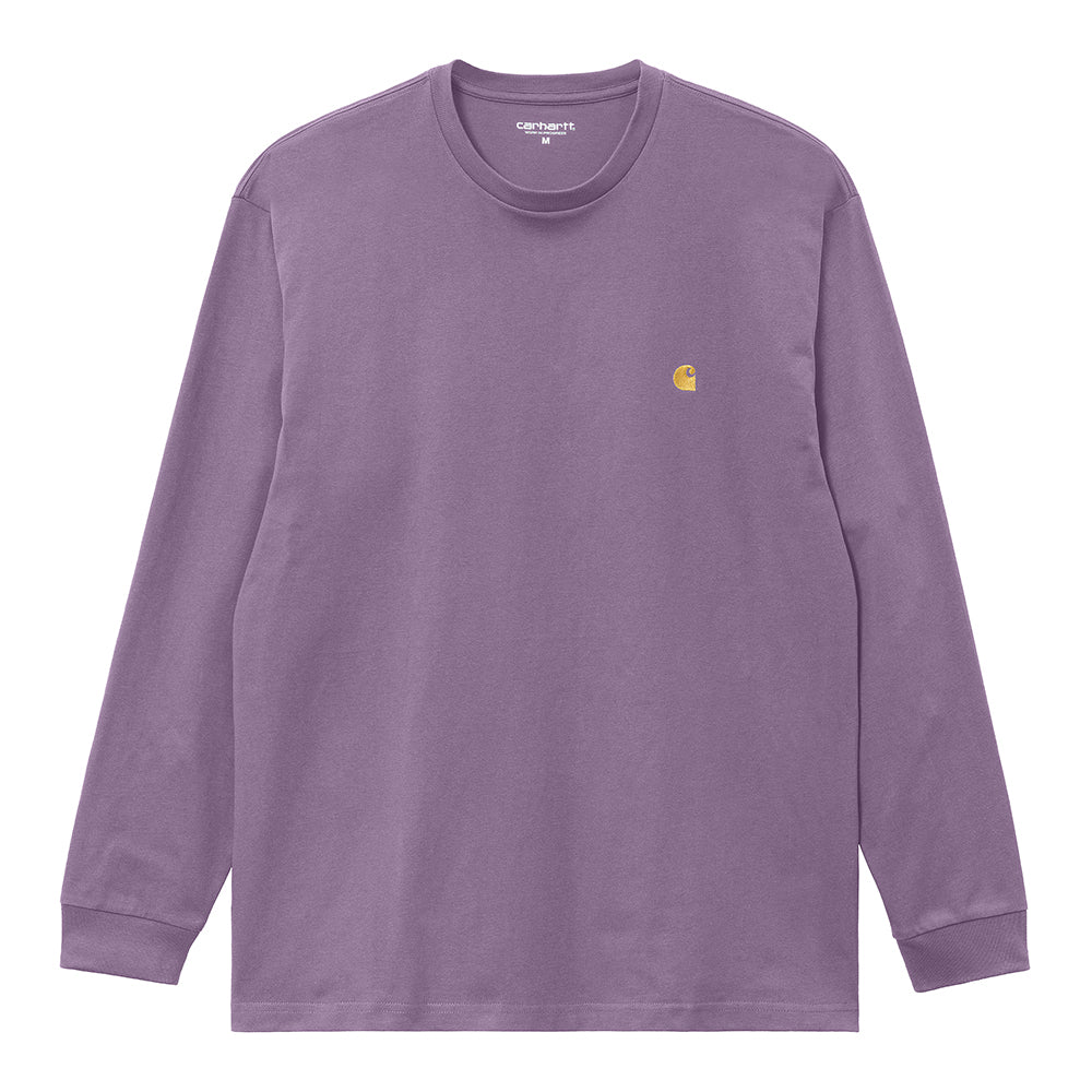 Carhartt WIP LS Chase T-Shirt - Violanda Gold