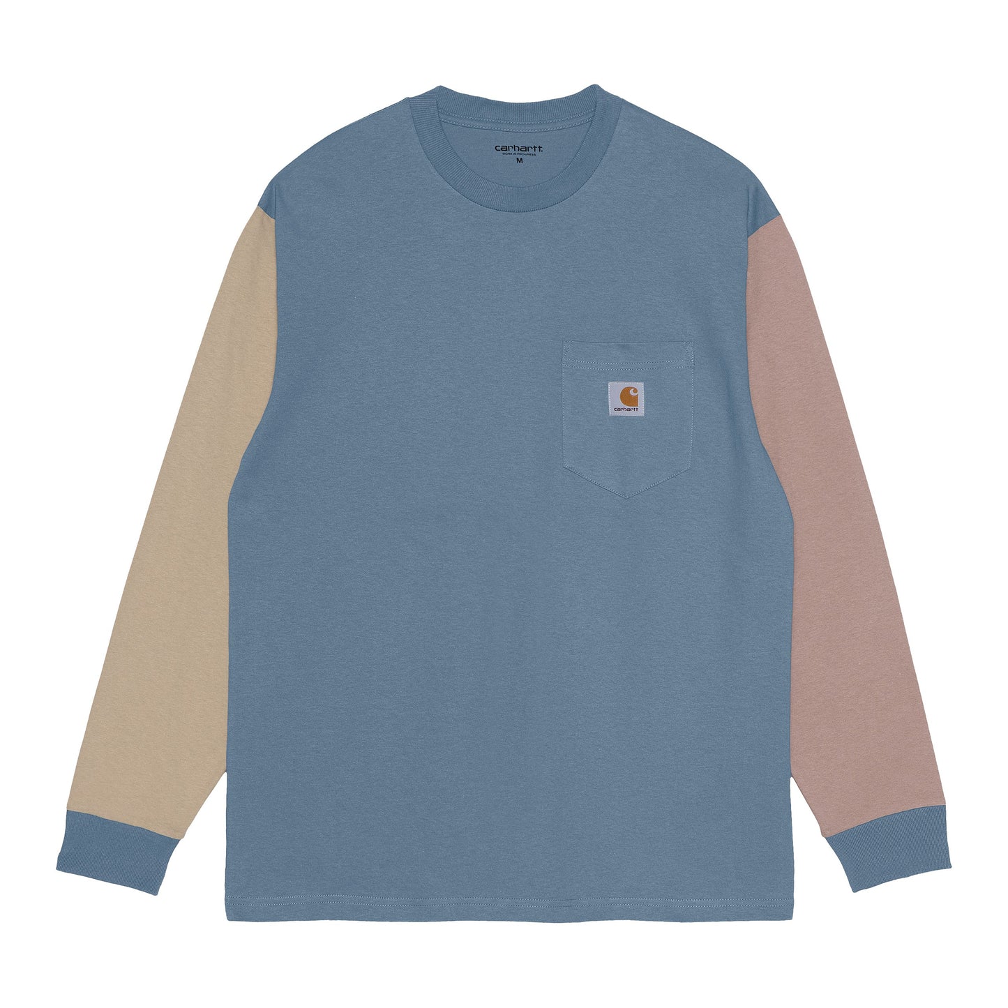 Carhartt WIP L/S Triple Pocket T-Shirt - Icesheet Wall