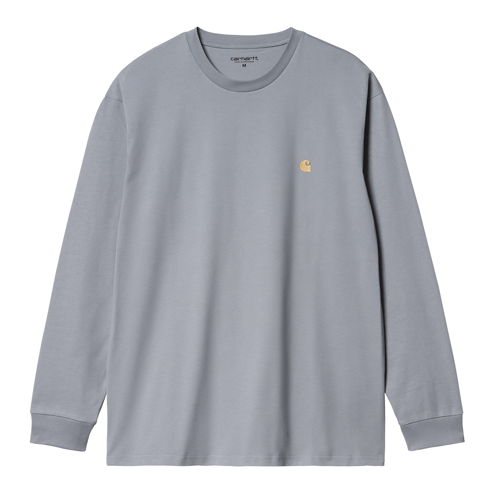 Carhartt WIP LS Chase T-Shirt - Mirror Gold