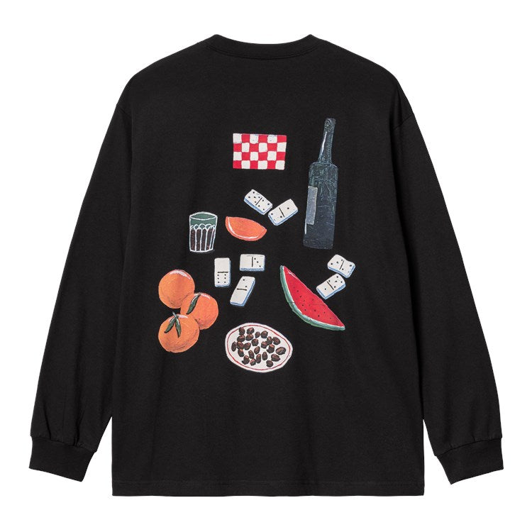 Carhartt WIP L/S Isis Maria T-Shirt - Black