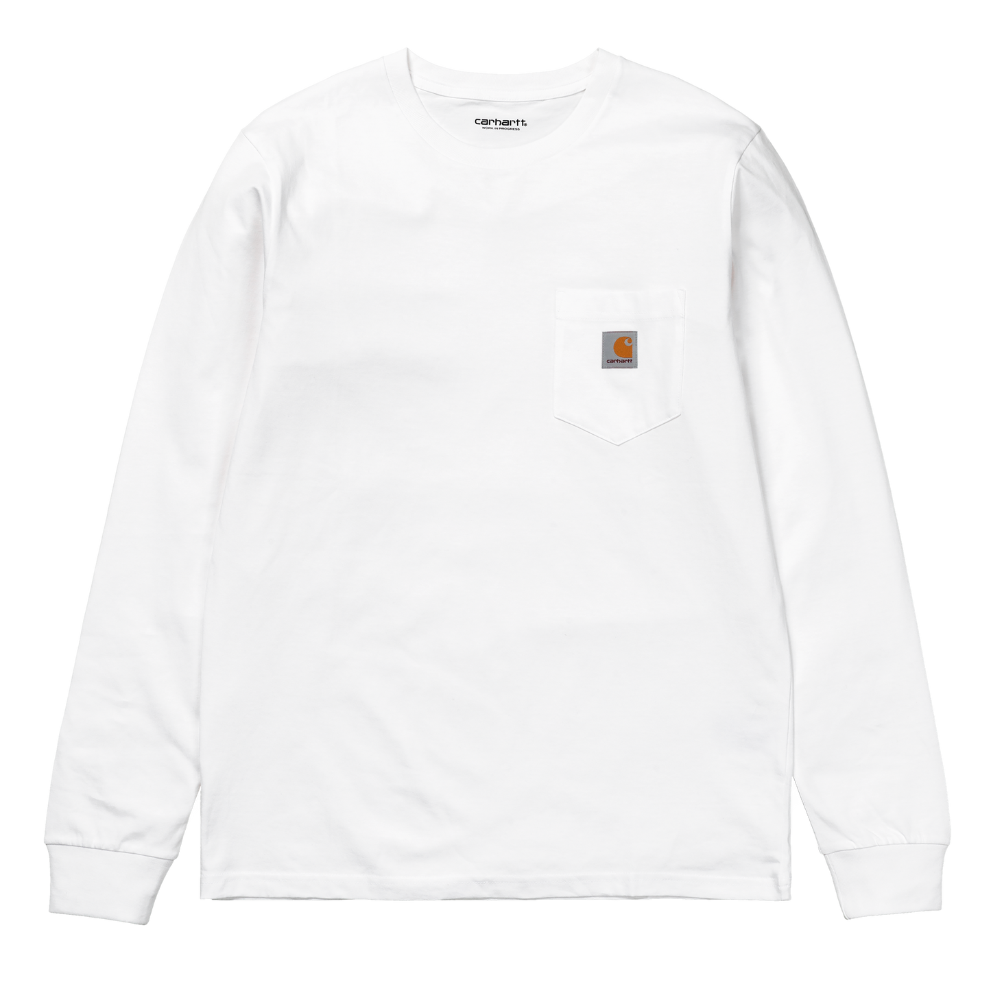 Carhartt WIP LS Pocket T-Shirt - White