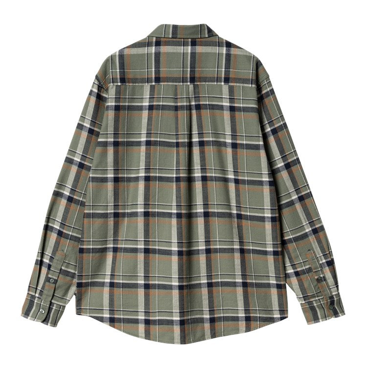 Carhartt WIP L/S Swenson Check Shirt - Park
