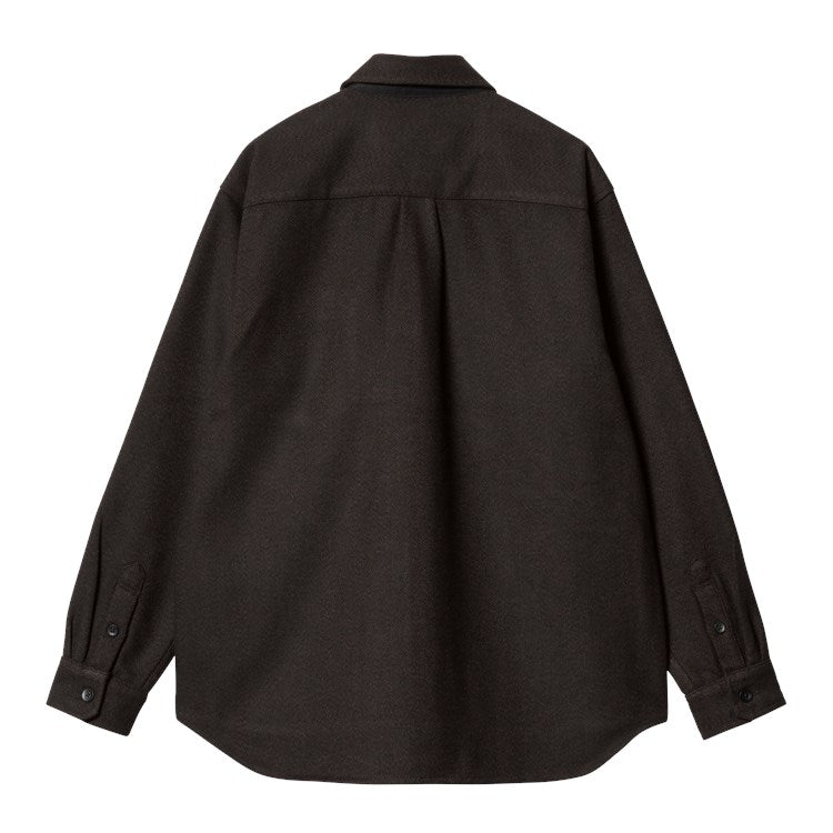 Carhartt WIP LS Truman Shirt - Chocolate Black