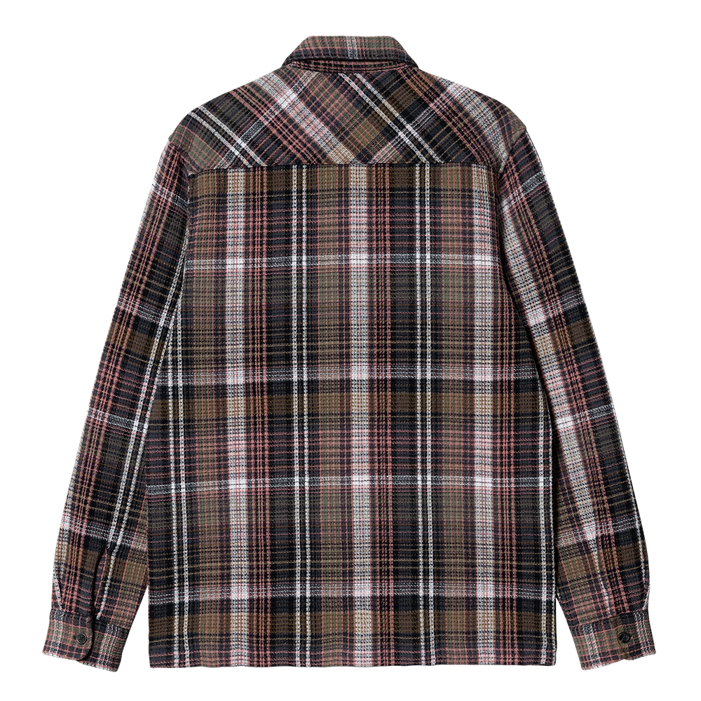 Carhartt WIP LS Valmon Shirt - Hamilton Brown
