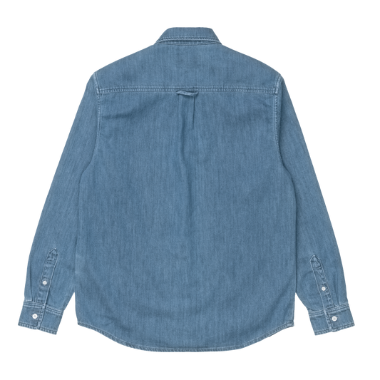 Carhartt WIP Civil Shirt - Blue Bleached
