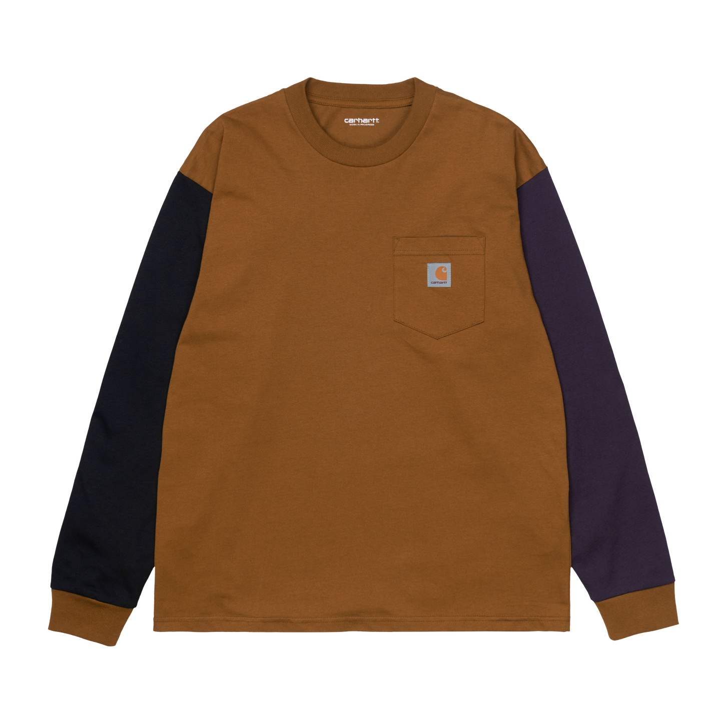 Carhartt WIP L/S Triple Pocket T-Shirt - Tawny Black