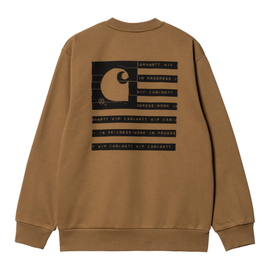 Carhartt WIP Label State Flag Sweatshirt