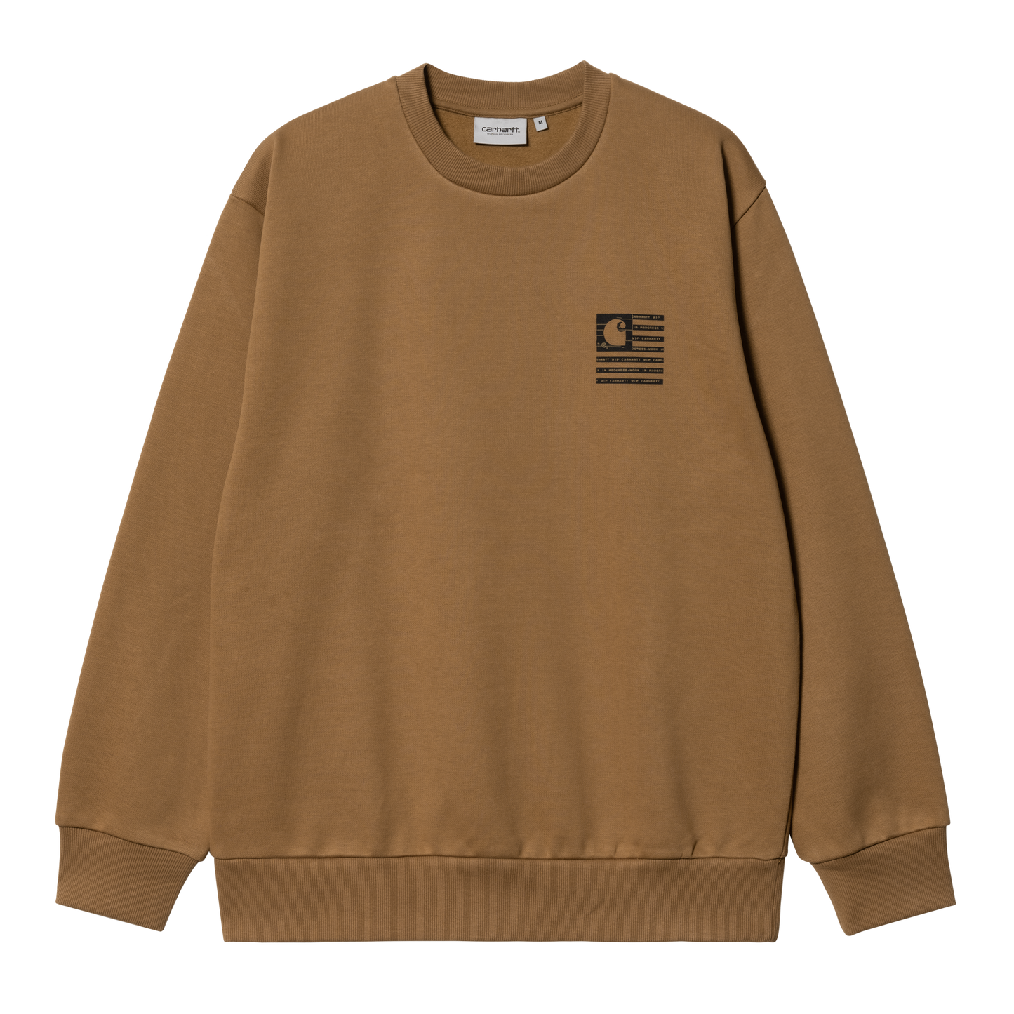 Carhartt WIP Label State Flag Sweatshirt - Hamilton Brown