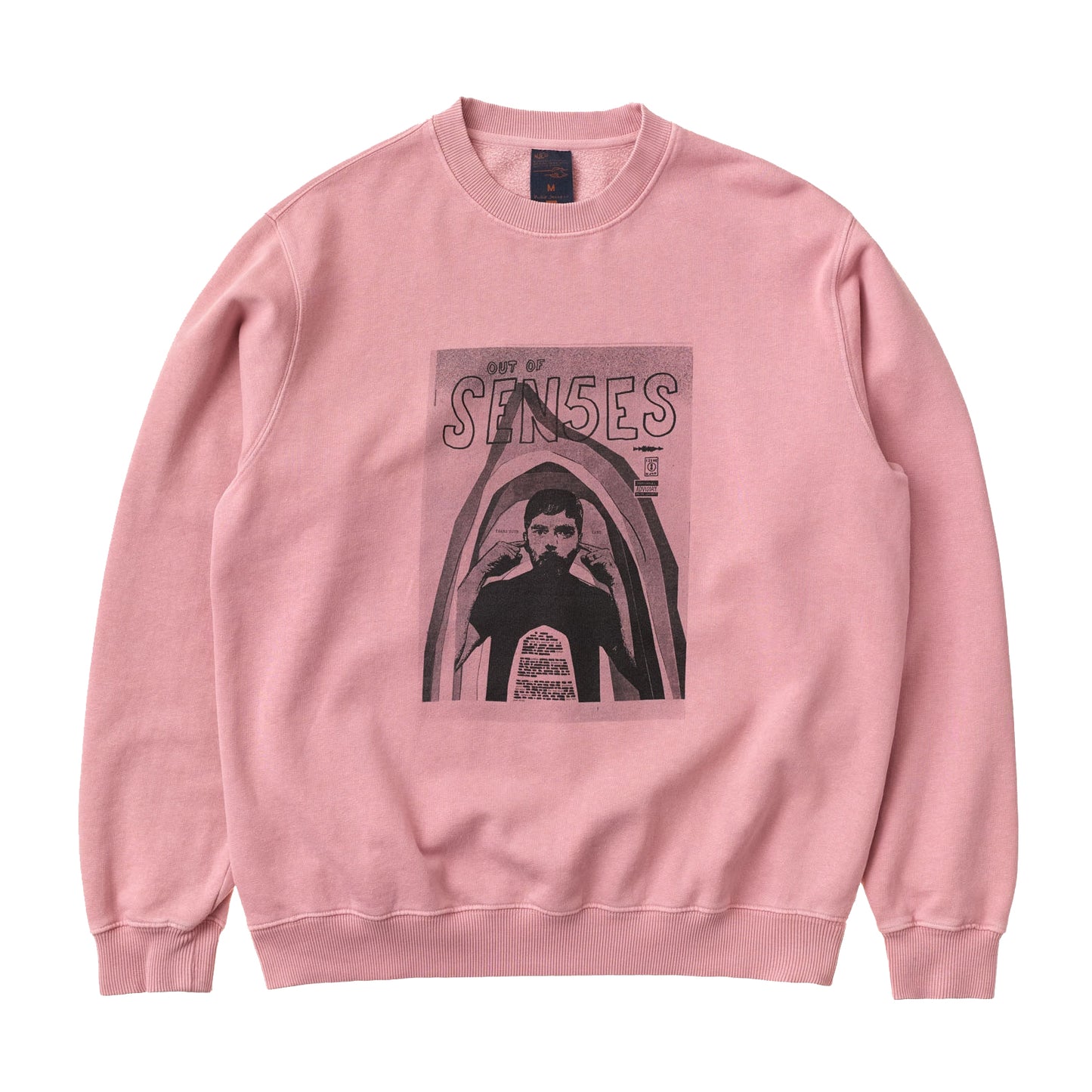 Nudie Jeans Co. Lasse Issue 2 Sweatshirt - Paper Pink
