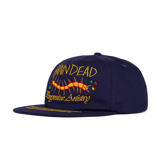 Brain Dead Last Dance 5 Panel Cap - Navy