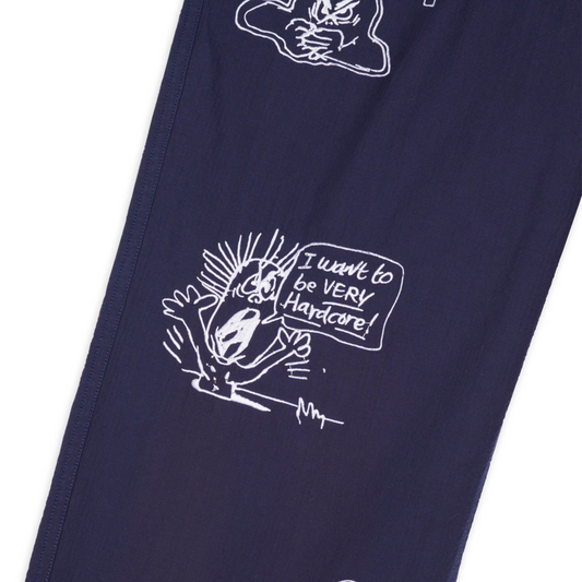 Brain Dead Leomi Resort Pant - Navy