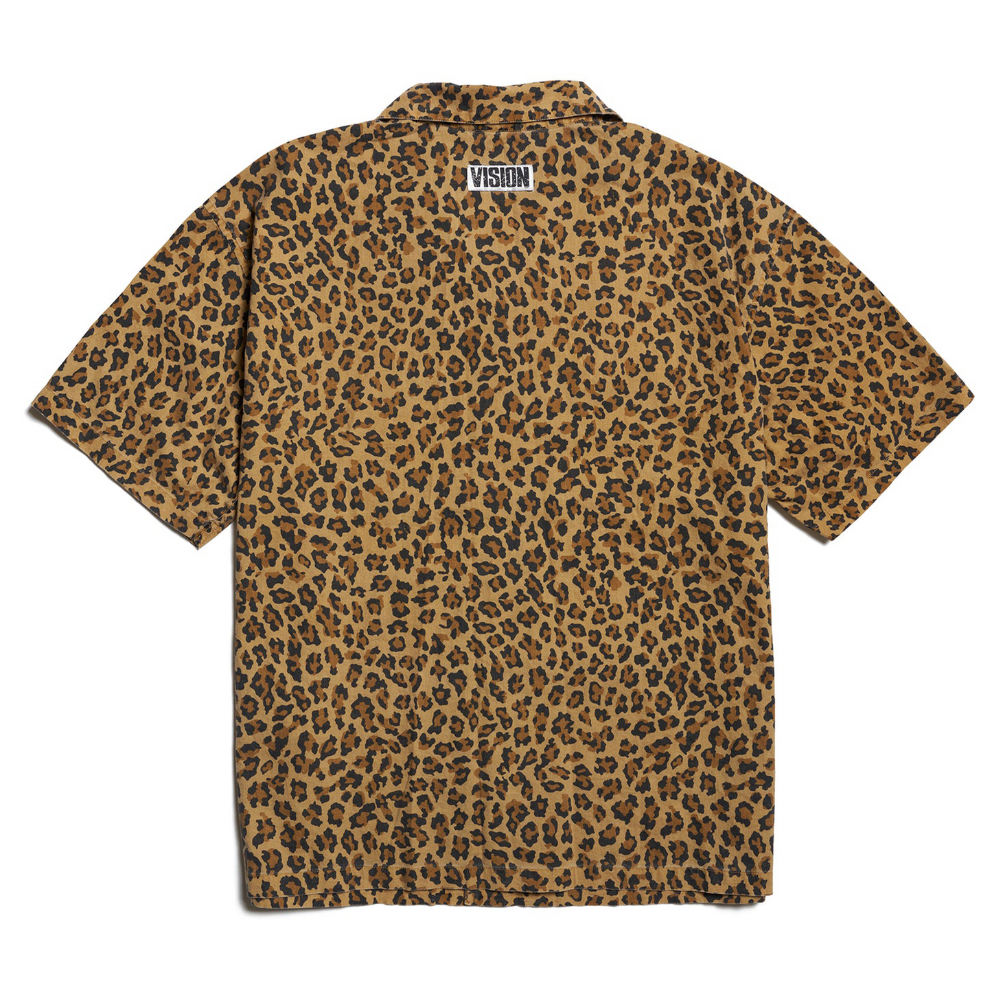 Vision Streetwear Resort Jinx Leopard Shirt - Brown