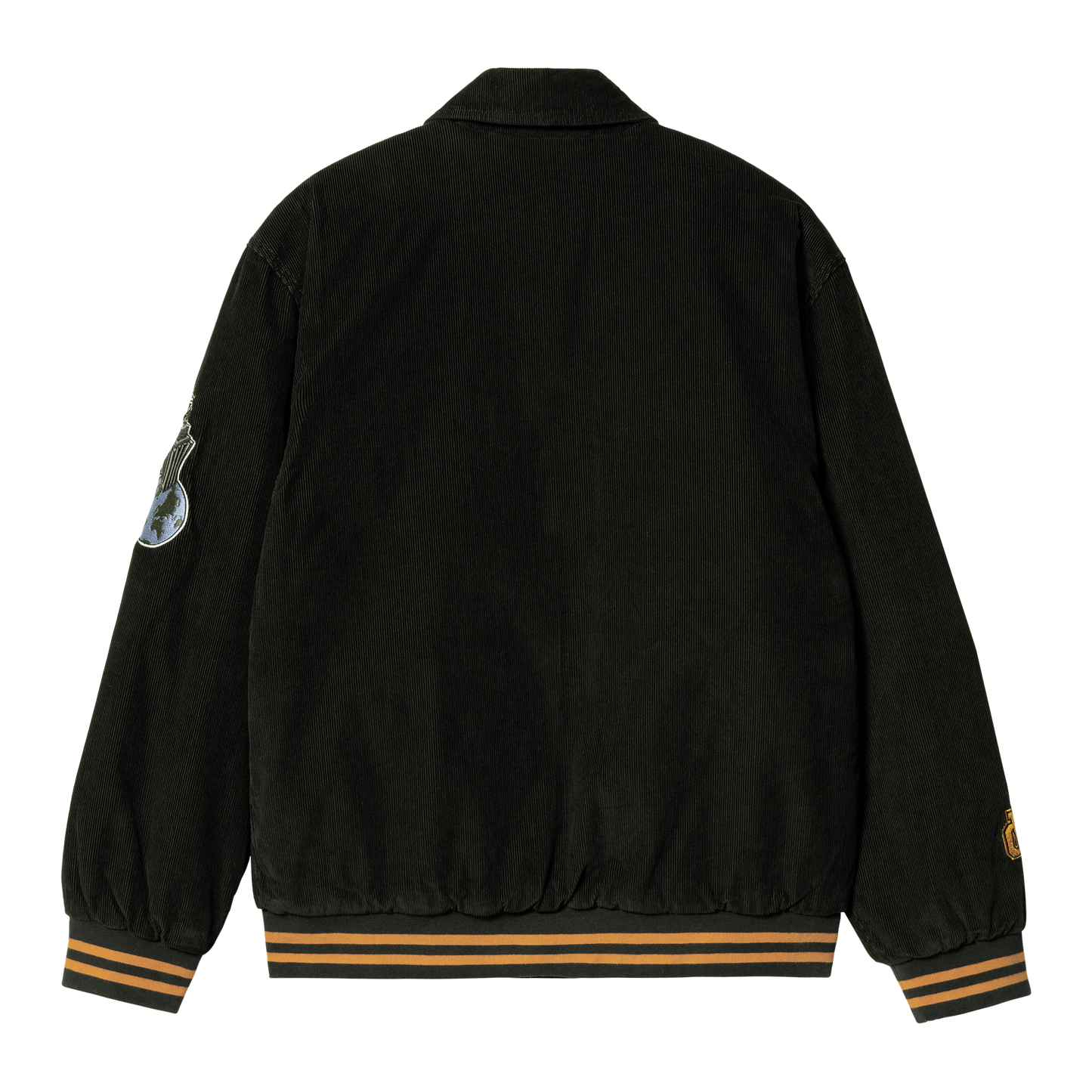 Carhartt WIP Letterman Jacket - Dk Cedar Ochre